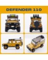 COCHE LAND ROVER 1/10 DEFENDER RS AMARILLO FMS
