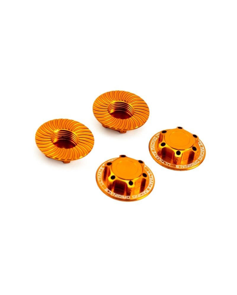 TUERCA RUEDA v2 CERRADA ULTIMATE NARANJA (4u.)