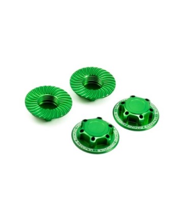 TUERCA RUEDA v2 CERRADA ULTIMATE VERDE (4u.)