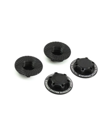 TUERCA RUEDA v2 CERRADA ULTIMATE NEGRA (4u.)