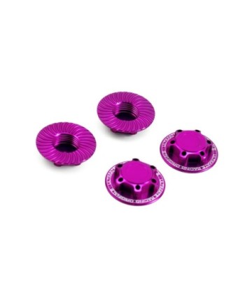 TUERCA RUEDA v2 CERRADA ULTIMATE ROSA (4u.)