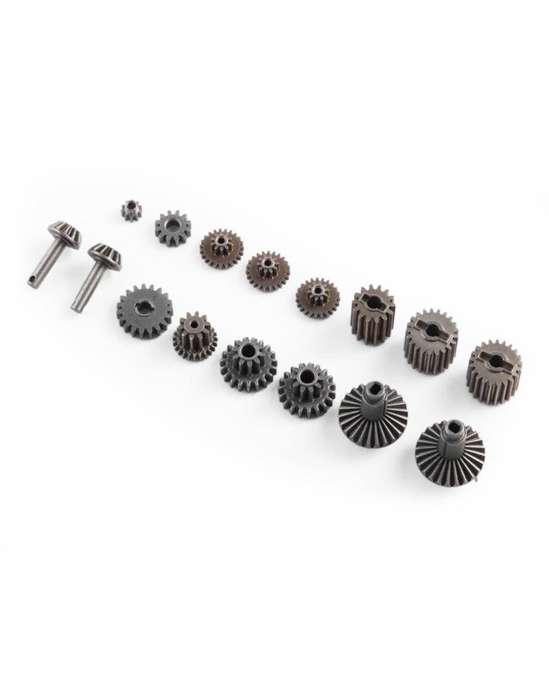 SET CPMPLETO CORAONA + PIÑONES 1/12 LAND ROVER