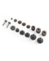 SET CPMPLETO CORAONA + PIÑONES 1/12 LAND ROVER
