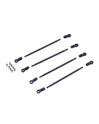 SET TIRANTES TRASEROS FCX10 LC80 - CAMEL 1/10