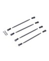 SET TIRANTES TRASEROS FCX10 LC80 - CAMEL 1/10