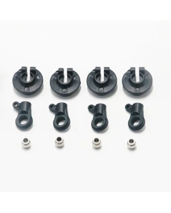 SET ROTULAS Y CAZOLETAS AMORTIGUADOR 1/7 BRONCO