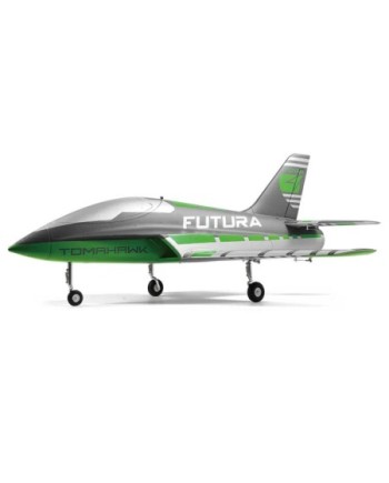 AVION EDF FUTURA 64MM VERDE PNP FMS