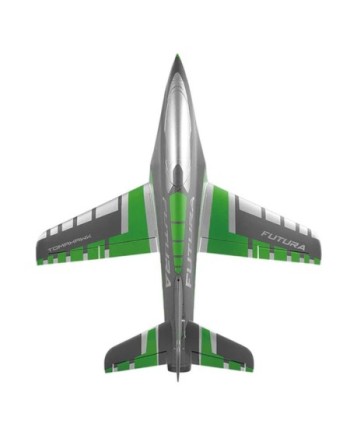 AVION EDF FUTURA 64MM VERDE PNP FMS