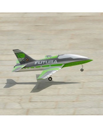 AVION EDF FUTURA 64MM VERDE PNP FMS