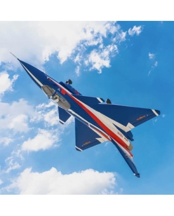AVION EDF J-10 GRI W/REFELX V3 AZUL PNP FMS