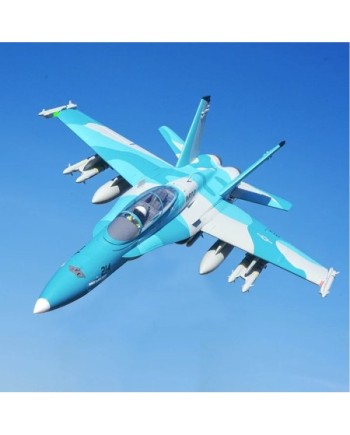AVION EDF F-18 HORNET (SIM) GRIS 64MM PNP FMS