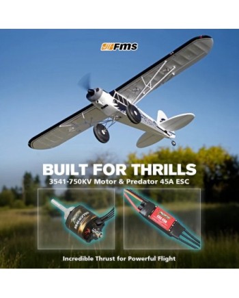 AVION PA-18 SUPER CUB V2 1700MM PNP