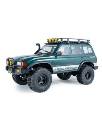 COCHE CRAWLER 1/10 TOYOTA LAND CRUISER 80 RS VERDE BRUSHLESS FMS