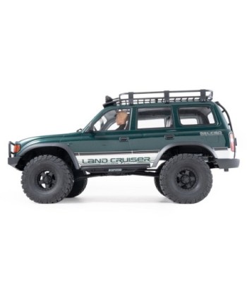 COCHE CRAWLER 1/10 TOYOTA LAND CRUISER 80 RS VERDE BRUSHLESS FMS