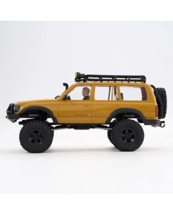 COCHE CRAWLER 1/18 TOYOYA LC80 RTR AMARILLO V2 FMS
