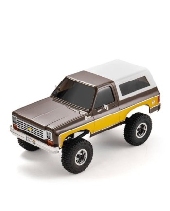 COCHE CRAWLER 1/24 CHEVROLET K5 BLAZER RTR MARRON GF S FMS