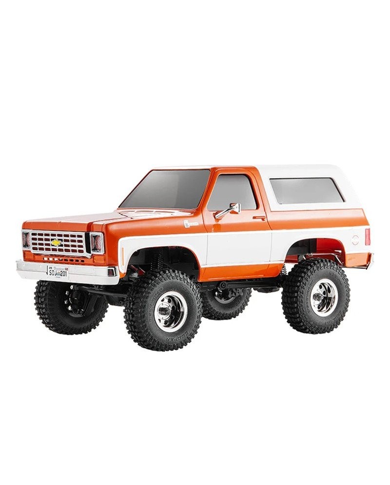 COCHE CRAWLER 1/24 CHEVROLET K5 BLAZER RTR NARANJA GF S FMS