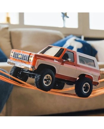 COCHE CRAWLER 1/24 CHEVROLET K5 BLAZER RTR NARANJA GF S FMS