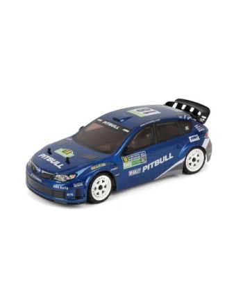 COCHE PITBULL 1/10 RALLY BRUSHLESS 60A 3300KW HNR9804-R 4X4 WATERPROOF AZUL RTR