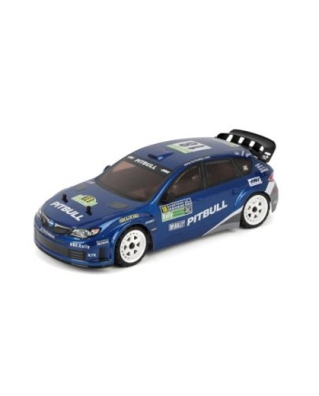 COCHE PITBULL 1/10 RALLY BRUSHLESS 60A 3300KW HNR9804-R 4X4 WATERPROOF AZUL RTR