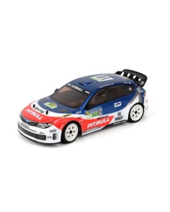 COCHE PITBULL 1/10 RALLY BRUSHLESS 60A 3300KW HNR9804-R 4X4 WATERPROOF BLANCO RTR