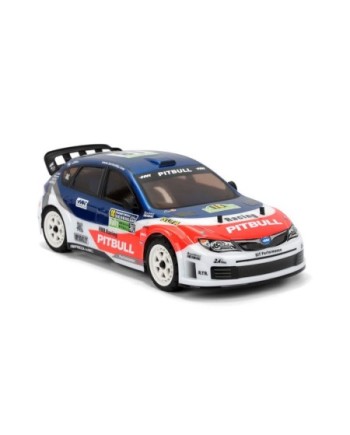 COCHE PITBULL 1/10 RALLY BRUSHLESS 60A 3300KW HNR9804-R 4X4 WATERPROOF BLANCO RTR