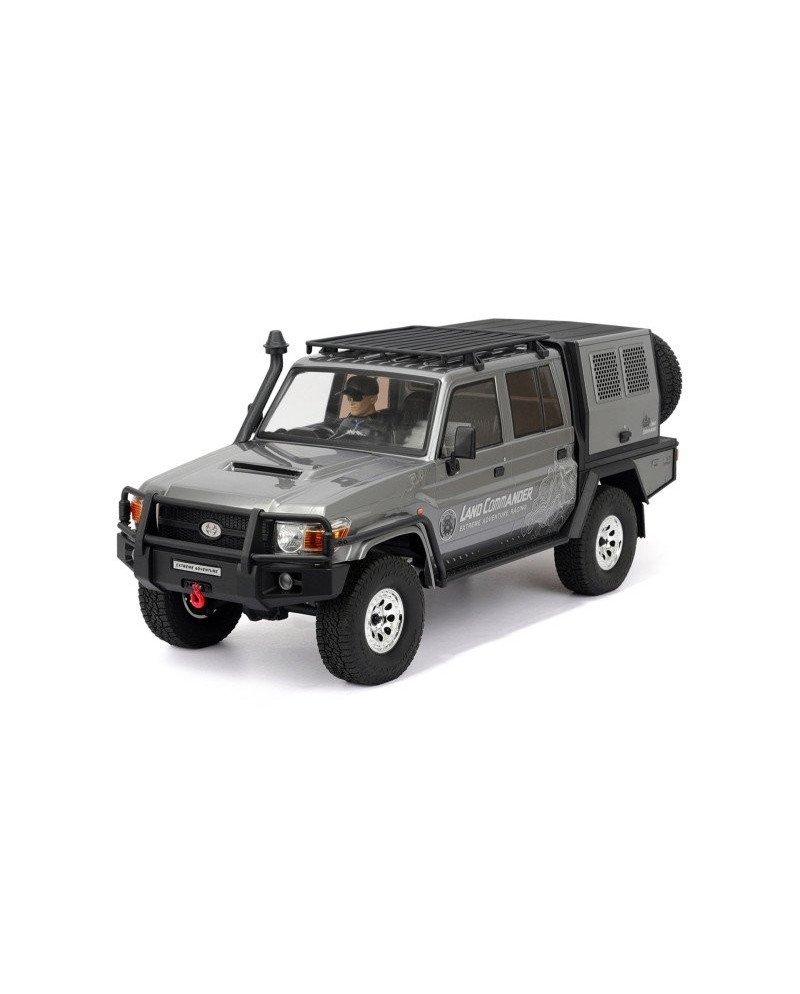 COCHE CRAWLER TOYOTA LC79 1/10 RGT86160 WATERPROOF GRIS RTR