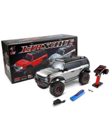 COCHE ELECTRICO RTR 1/10 CRAWLER BRONCO C/WINCH 4WD 2.4 GHZ GRIS