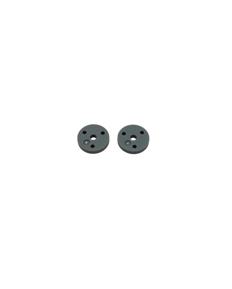 PISTÓN AMORTIGUADOR PLANO BBS 13MM 1.6X3 PLÁSTICO (2U.) S12-3 C/D SWORKZ