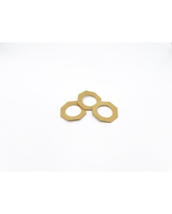 PASTILLA EMBRAGUE DESLIZANTE TEFLÓN 8MM AGARRE BAJO AMARILLA (3U.) S12-3 C/D SWORKZ
