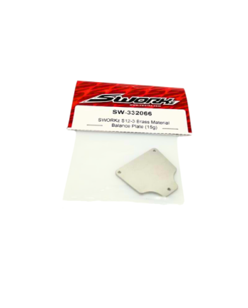 PLACA LASTRE LATÓN 15G S12-3 C/D SWORKZ
