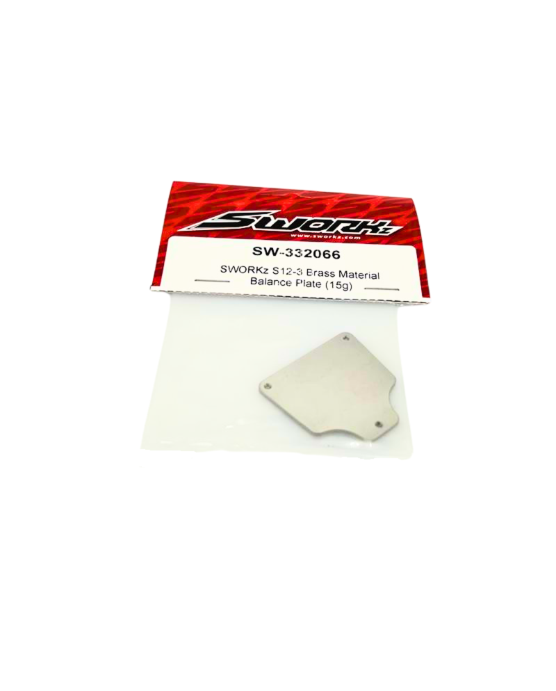 PLACA LASTRE LATÓN 15G S12-3 C/D SWORKZ
