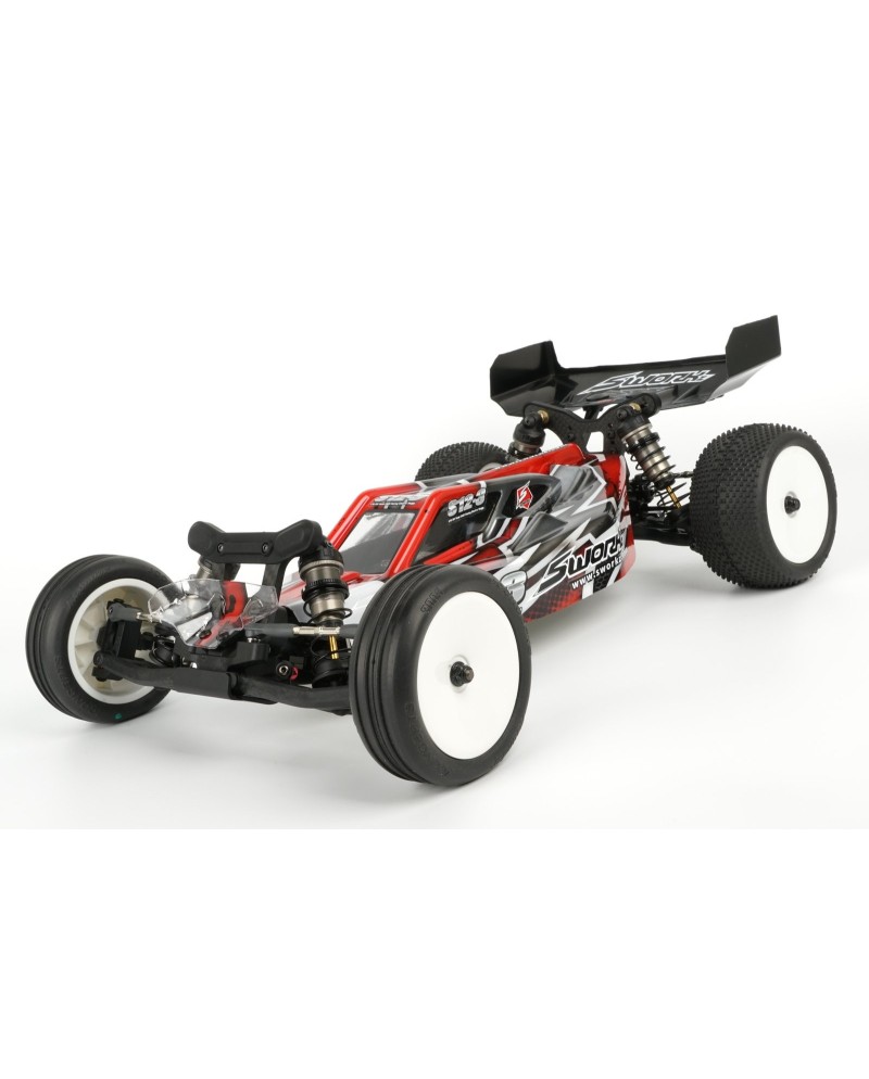 COCHE 1/10 2WD OFF-ROAD S12-3D BUGGY "DIRT" KIT SWORKZ