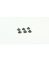 TUERCA RUEDA M4 LIGERA ALUMINIO 7075 GUNMETAL (6U.) S12-3 C/D SWORKZ