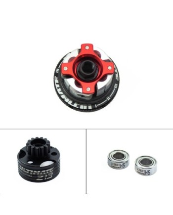 KIT EMBRAGUE ACERO COMPACK 4 PRO B10 + CAMPANA Z13 Y ROD.