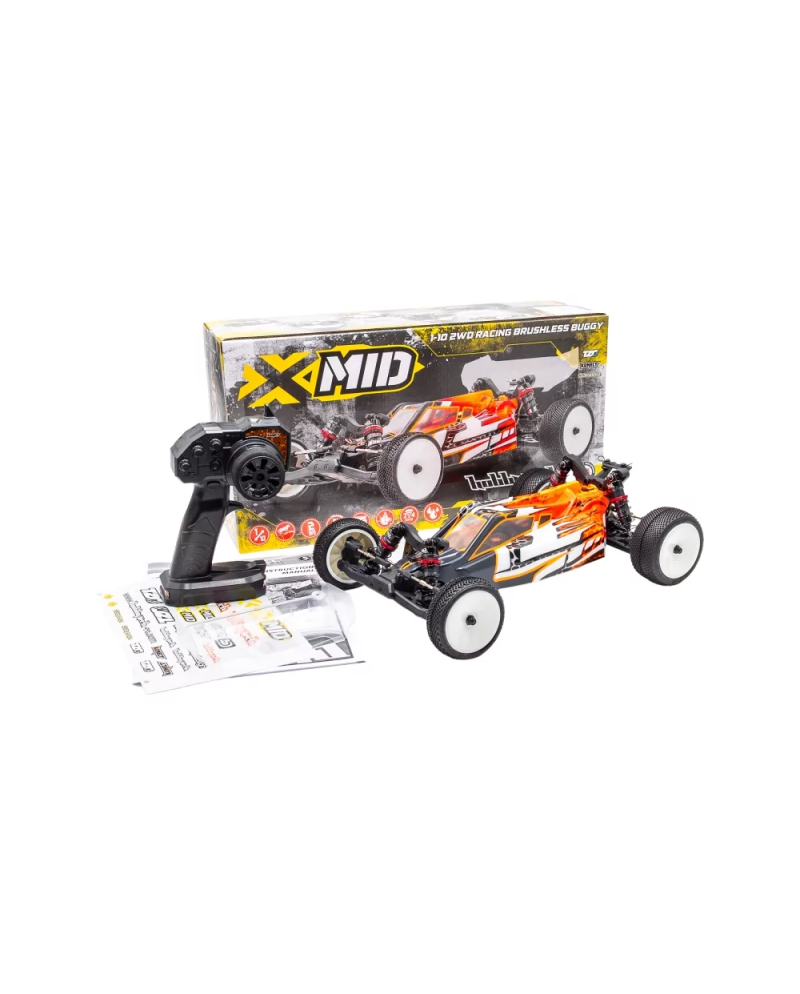 PACK XMid Buggy RTR 1/10 2WD Brushless Hobbytech